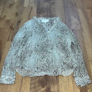 Rory Beca Woman’s Animal Print Top Size XS